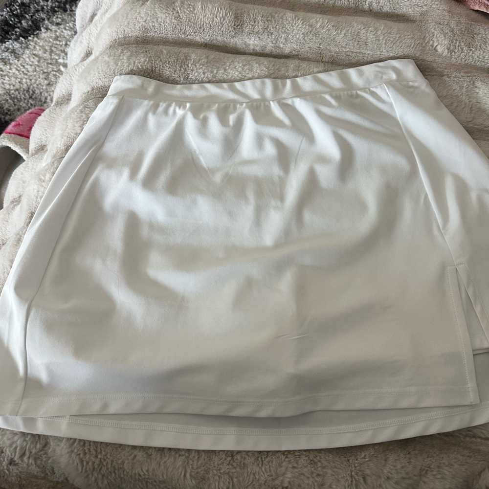 Abercrombie & Fitch White Mini Skirt
